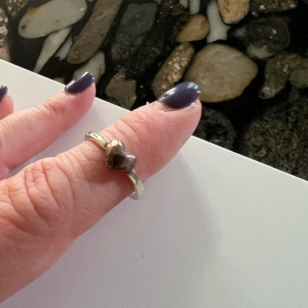Silpada Silver Heart Ring